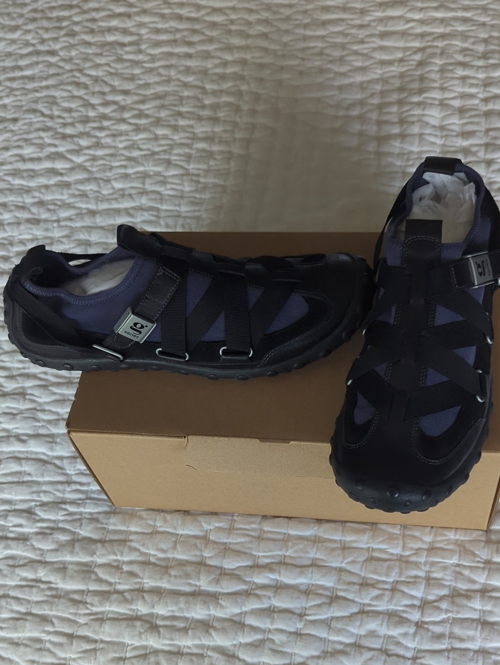 NikeLab G Series Black and Navy Women's Sneakers